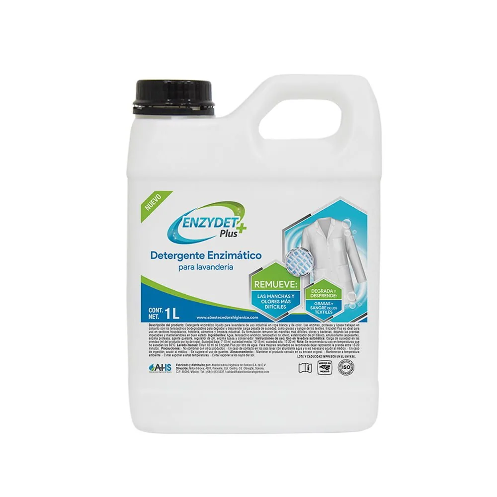 Detergente para lavandería industrial / hospitalario 1L
