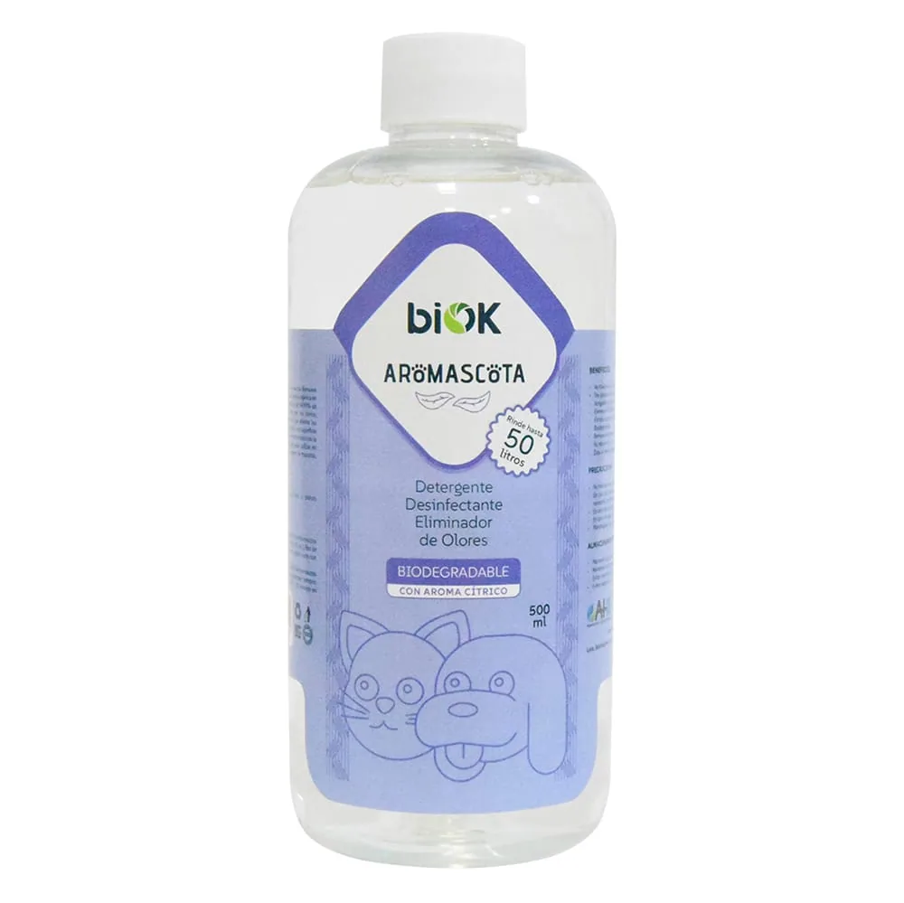 Detergente Eliminador De Olores Para Tu Mascota 500 ml