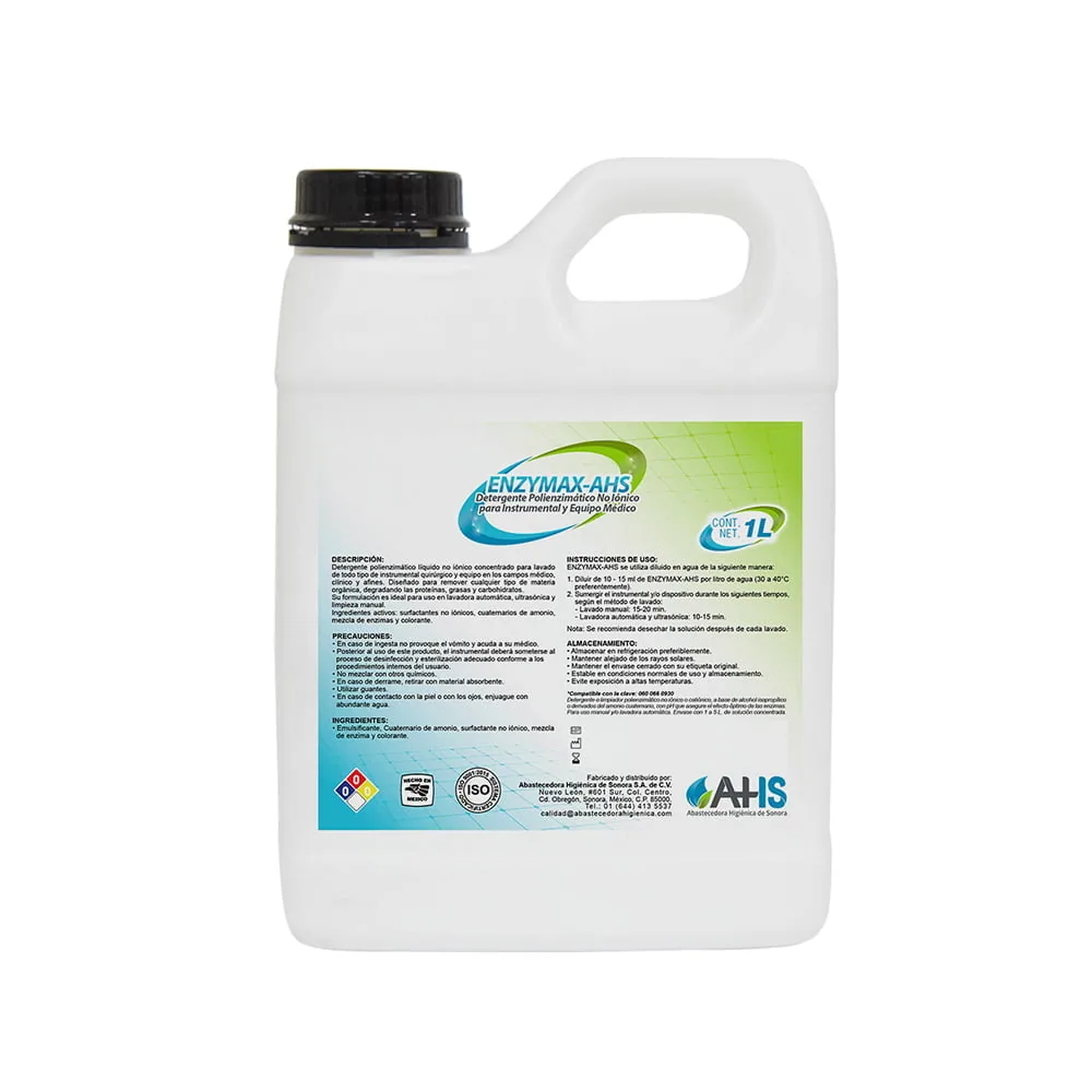 Detergente polienzimático líquido 1L