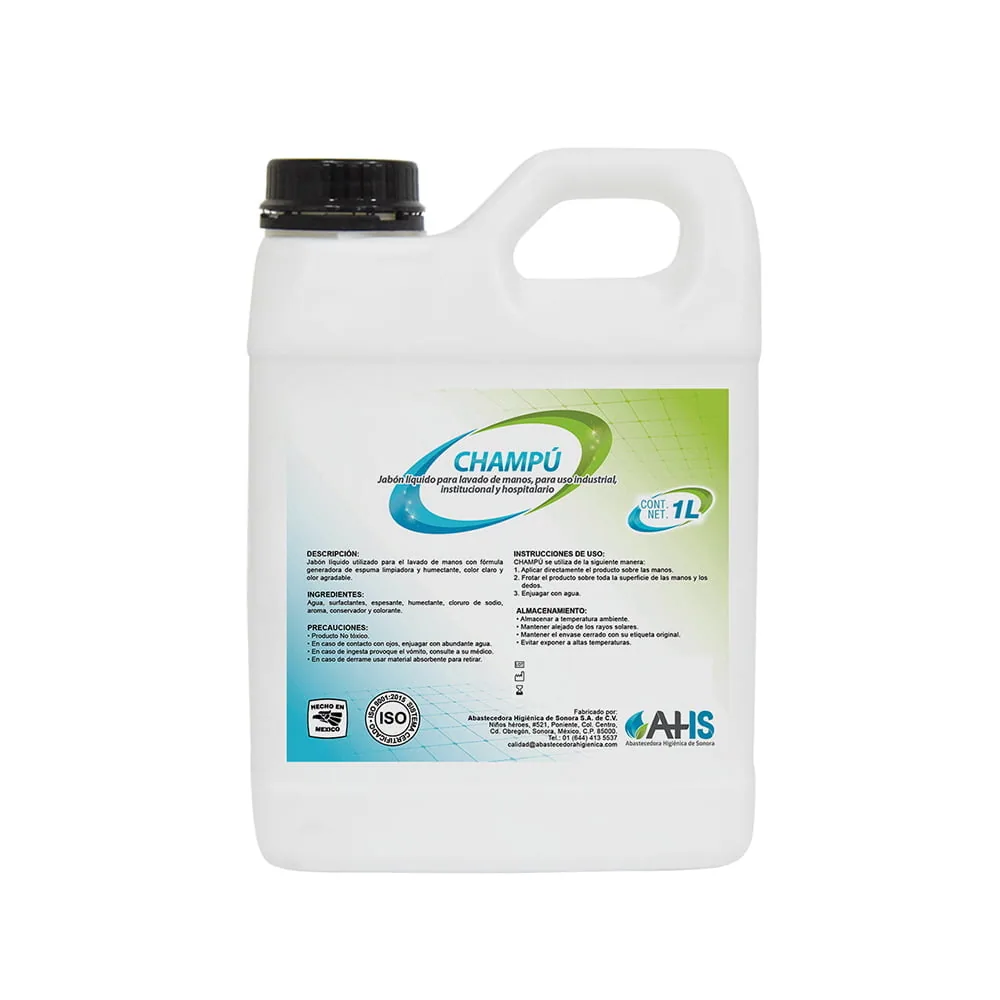 Jabón líquido para lavado de manos 1L