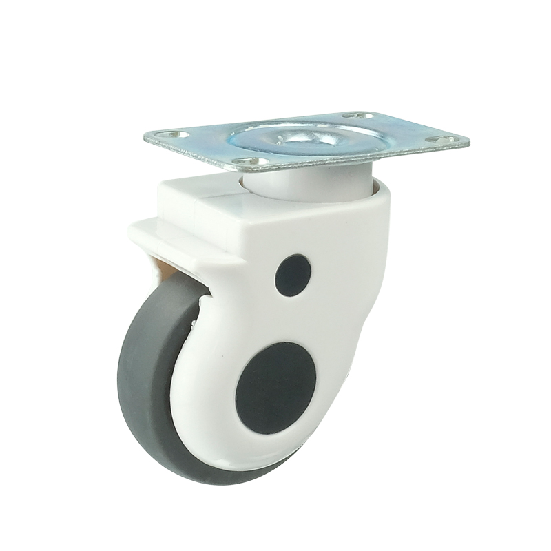 Rueda giratoria de 3" con doble balero para equipo médico